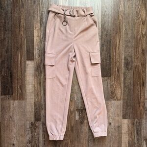 Stylish Tan Cargo Pants, size XS